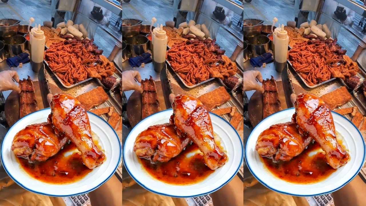 沉浸式带你体验我在昆明卖大锅腊肉#廣园烧腊#美食#美食分享