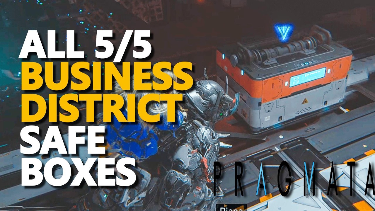 All 5 Business District Safe Boxes Pragmata