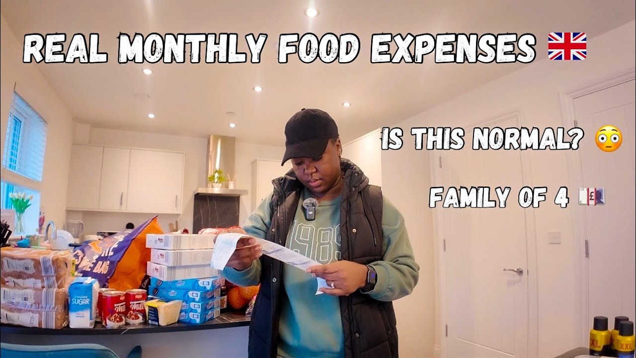 How Much We Spend on Groceries as a Family of 4 in the UK 🇬🇧 | Monthly Cost of Living #swansea 