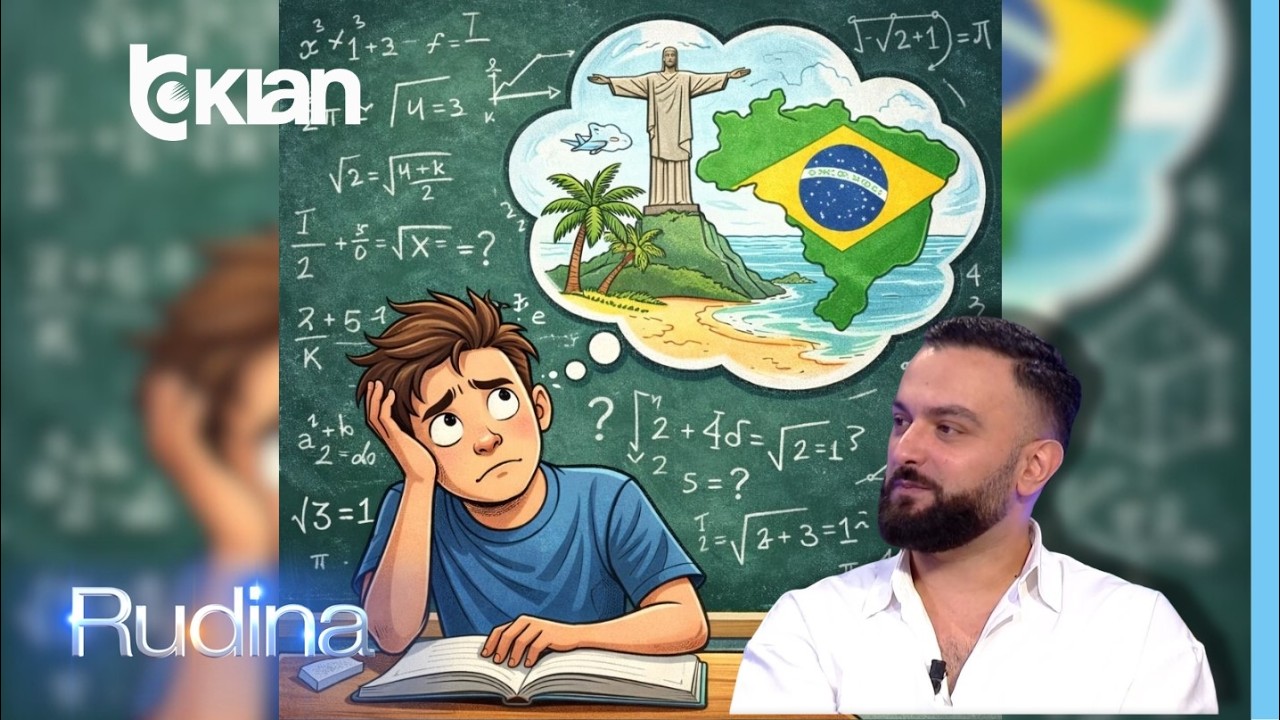 “Bridh nëpër Brazil, matematikën qaje me lot”, Klejvis Saliaj: Ngela, u desh që ...
