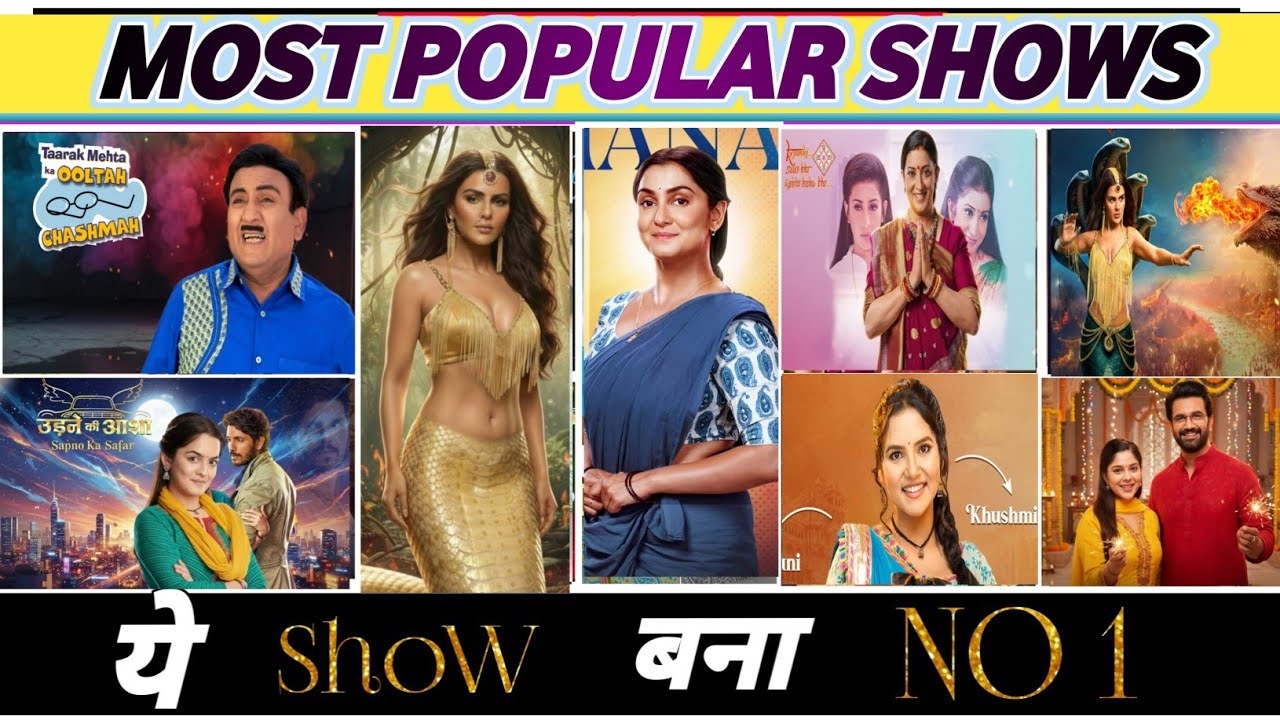 😍Most Popular Shows Week 52 (2025) Top 10 Shows : Naagin 7, Vasudha, KKSBKBT,  Anupamaa
