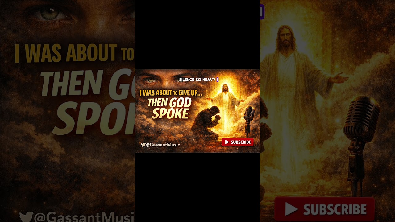 I Was About to Give Up… Then God Spoke ✨ | Powerful Testimony of Hope.