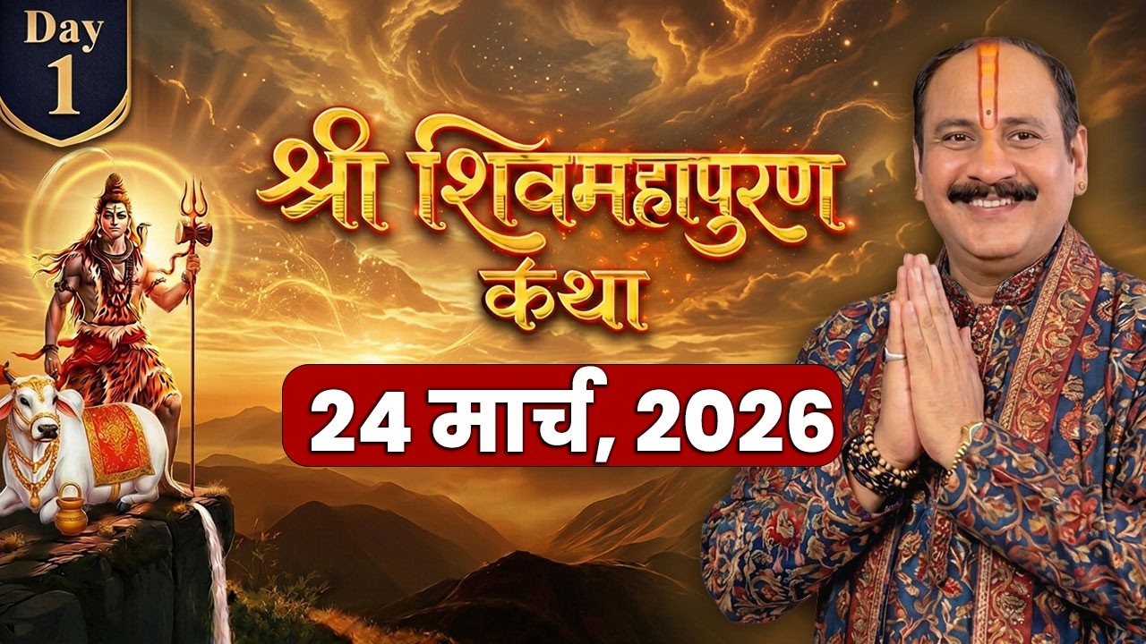 Day 01 | श्री शिव महापुराण कथा | परम पूज्य पण्डित प्रदीप जी मिश्रा | भुसावल, महाराष्ट्र