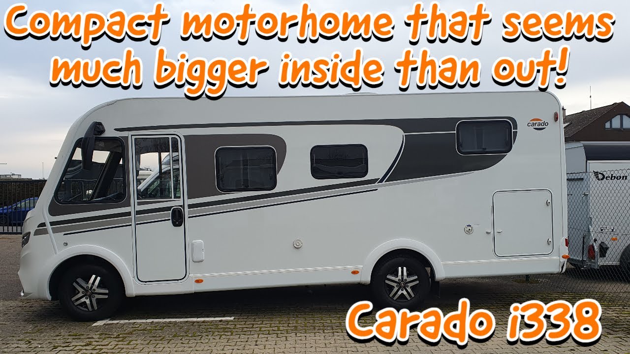 Compact motorhome that seems much bigger inside than outside! Carado i338