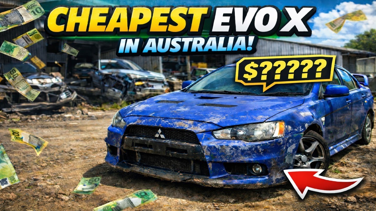 Покупка самого дешевого Evo X в Австралии! (2026)