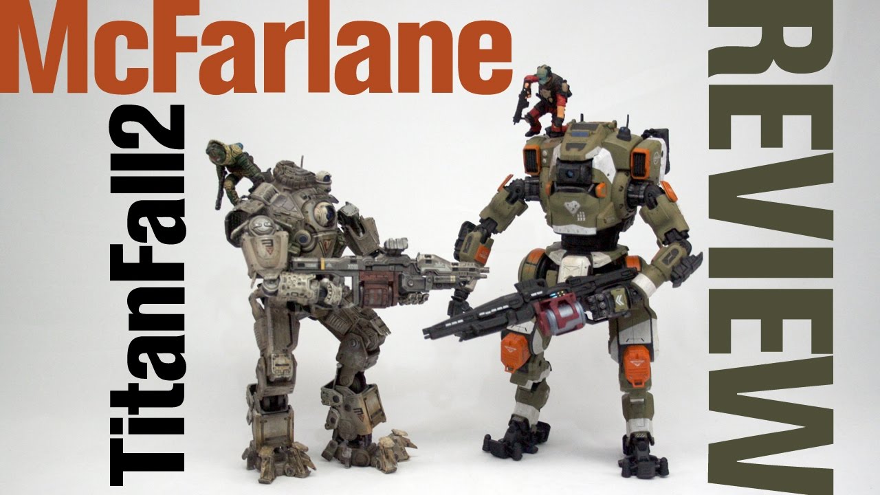 Обзор и сравнение McFarlane Titanfall 2 BT & Jack