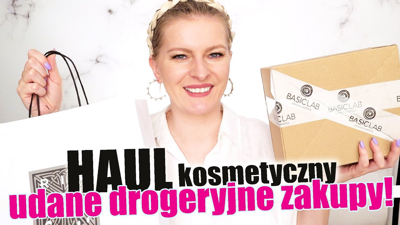 POLSKIE KOSMETYKI BEZ KTÓRYCH NIE MOGĘ ŻYĆ! HAUL KOSMETYCZNY | DROGERIA BASICLAB RITUALS ETC.