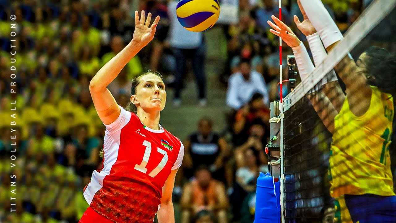 Best Volleyball Actions by Polina Rahimova - The Legend of volleyball | Women's IOQT 2019