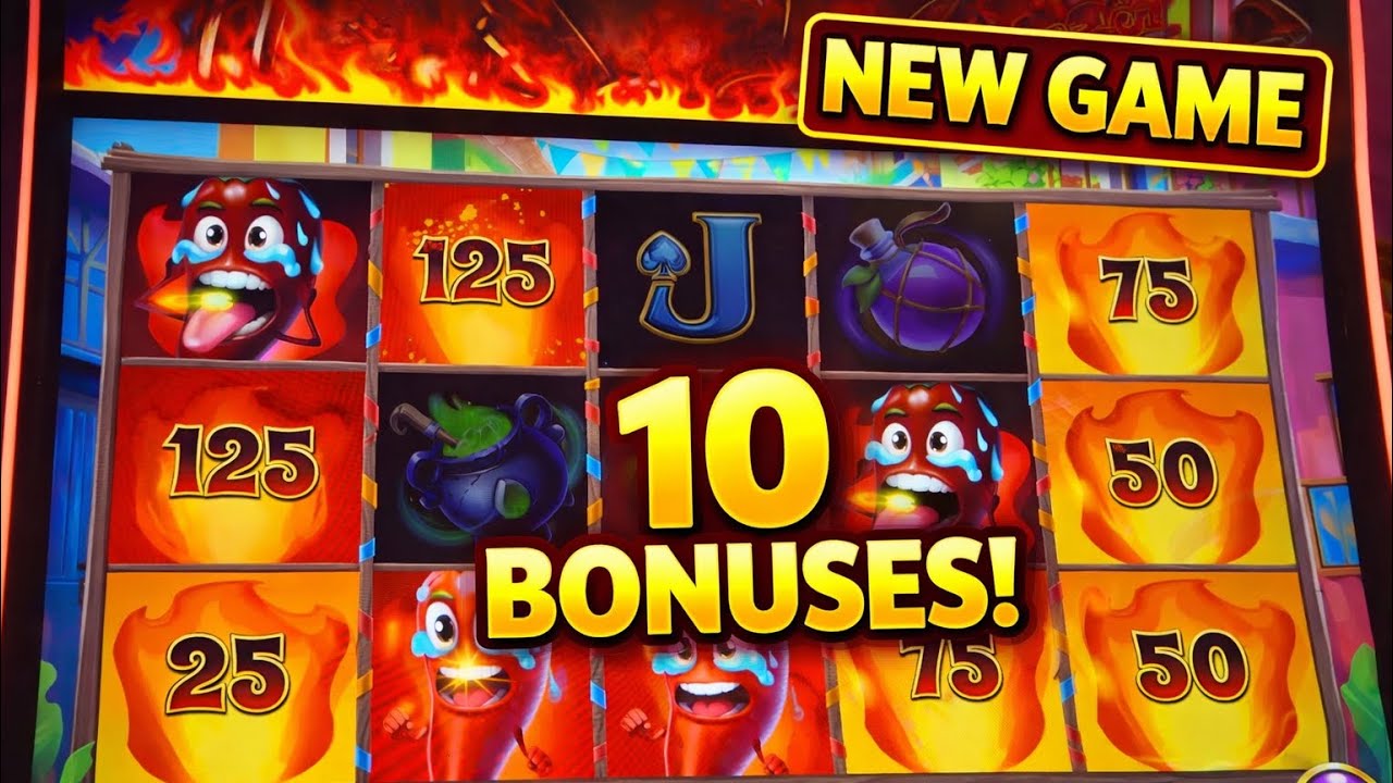 NEW Hot Stuff Link Pokie… BONUS After BONUS! 🔥 (10 Features!)