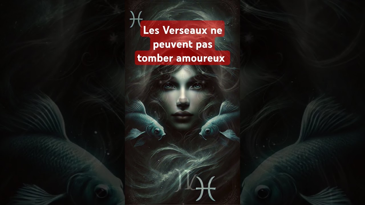 Les Verseaux ne tombent jamais amoureux #horoscope #zodiaque #verseau
