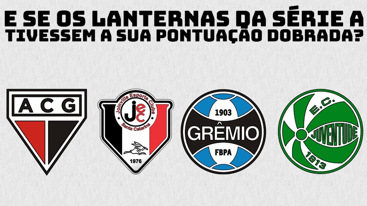 E se os lanternas do Campeonato Brasileiro tivessem a sua pontuação dobrada? (2003 - 2025)
