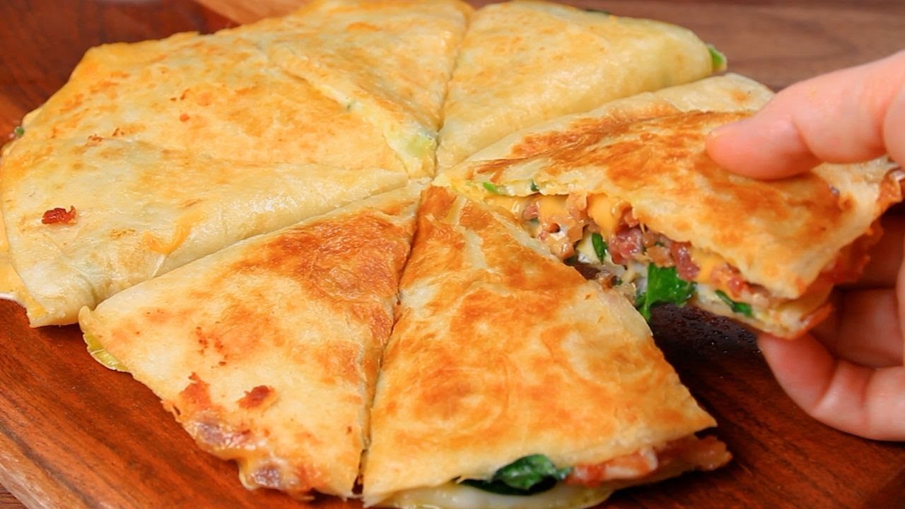 Я Никогда Не Ел Такой Вкусной Тортильи И Яйц! Быстрый Завтрак Готов За 5 Минут