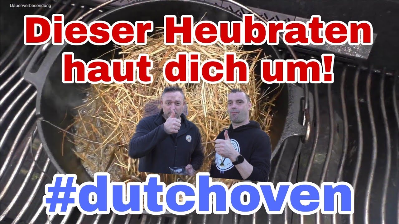 🐽🍗HEUBRATEN im DUTCH OVEN der beste seiner Art |‼️Anleitung mit Gelinggarantie‼️| Die Sachsengriller