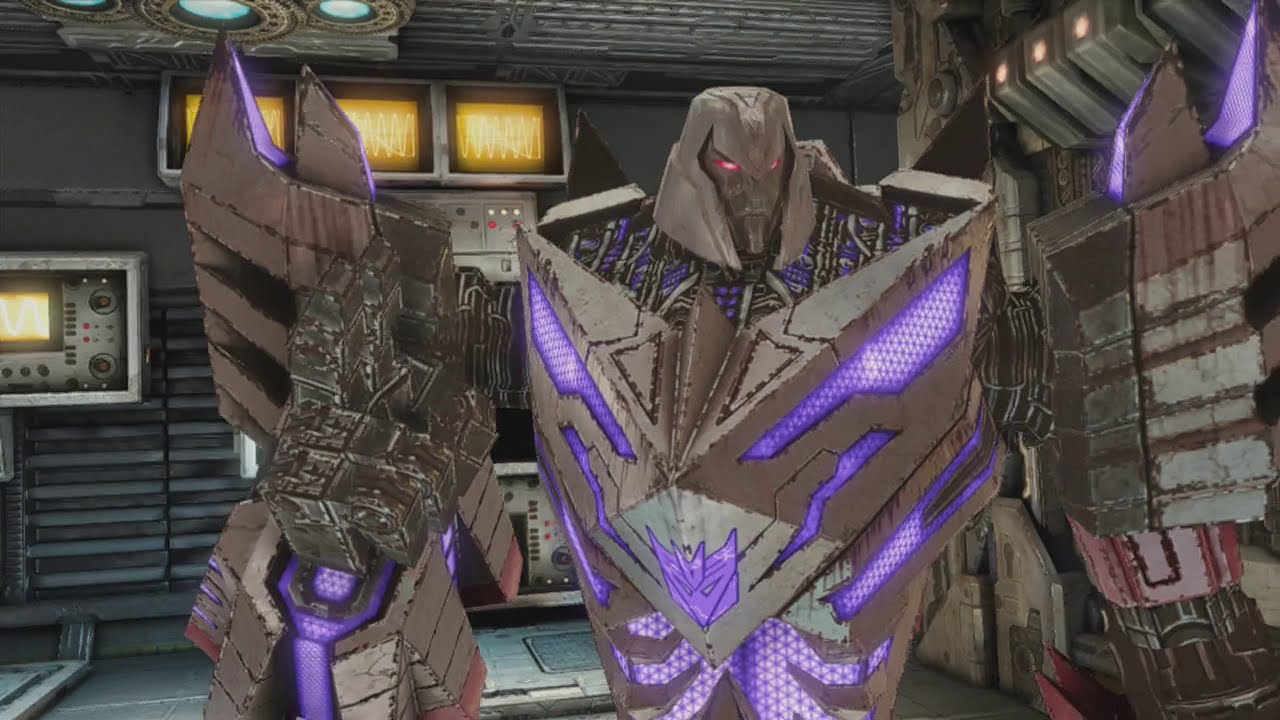 Transformers: Rise of the Dark Spark - Optimus Prime v Megatron Boss Battle HD