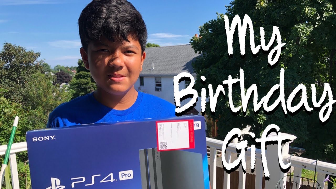 My Birthday Gift PS4 Pro 🥳😎
