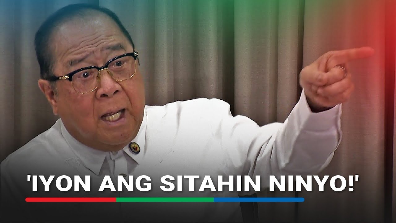 'Bakit kami 'yung sinisita?' Puno insists NUP 'not trying kill' impeach case vs VP Sara
