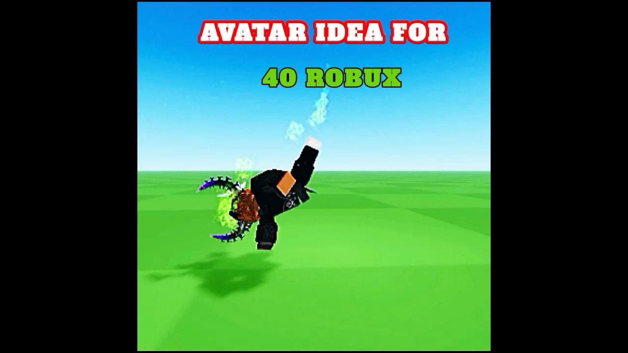 Roblox avatar for 40 robux 🤑 style-dripy (wait for end)#coems coems🤑 #40 #robux #avatar #bacon #noob