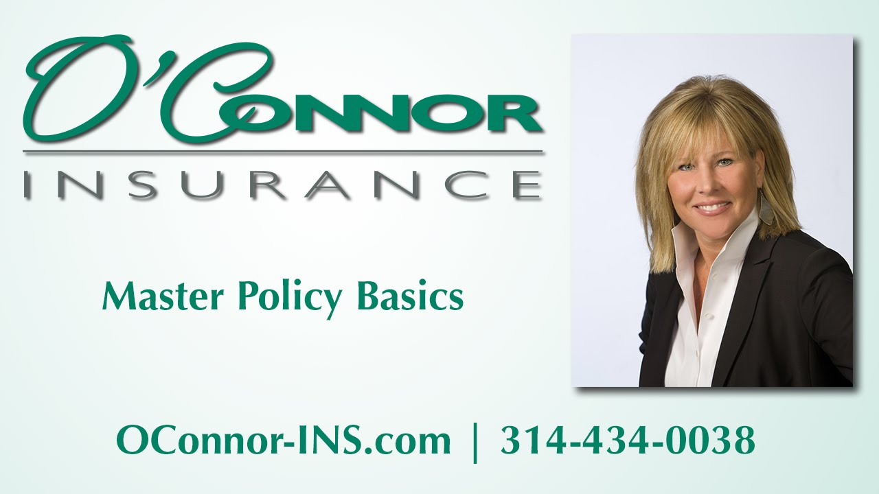 Condominium Master Policy Basics