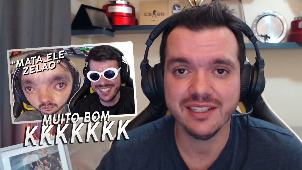 GAULES E A TRIBO REAGINDO AO NOSSO VIDEO KKKKK