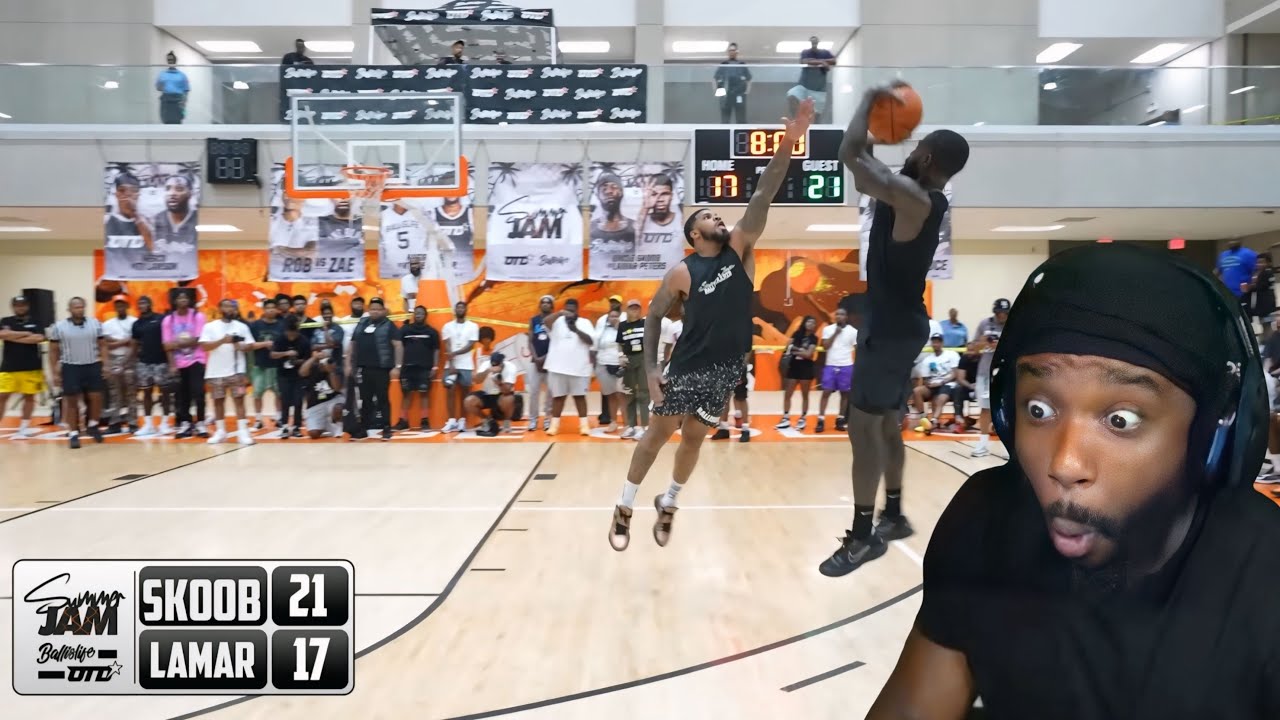 Uncle Skoob vs Lamar Peters… 1v1 GAME OF THE YEAR REACTION!