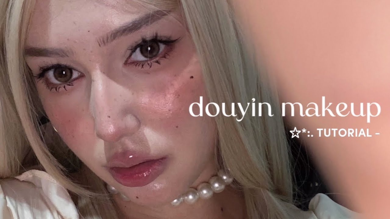 Douyin Peach Makeup ♡ : Tutorial