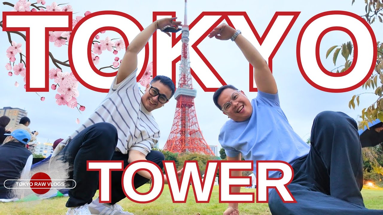 Tokyo Tower | Zojo-ji Temple | Shiba Park #pinoytraveller #rawvlog #travelingpinoy 