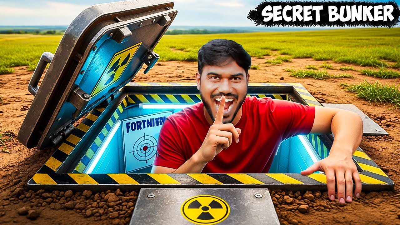 I Built an Under ground Secret Survival Bunker | Mad Brothers