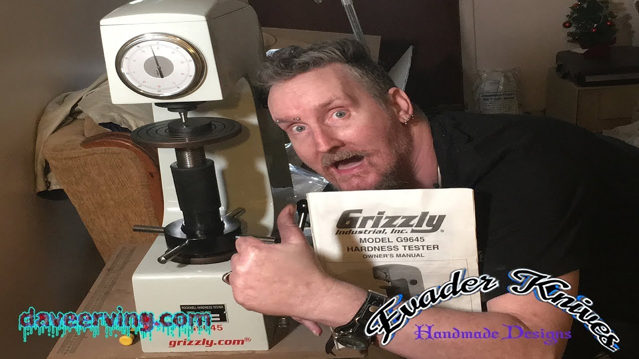 Grizzly Rockwell Tester Set Up and Calibration
