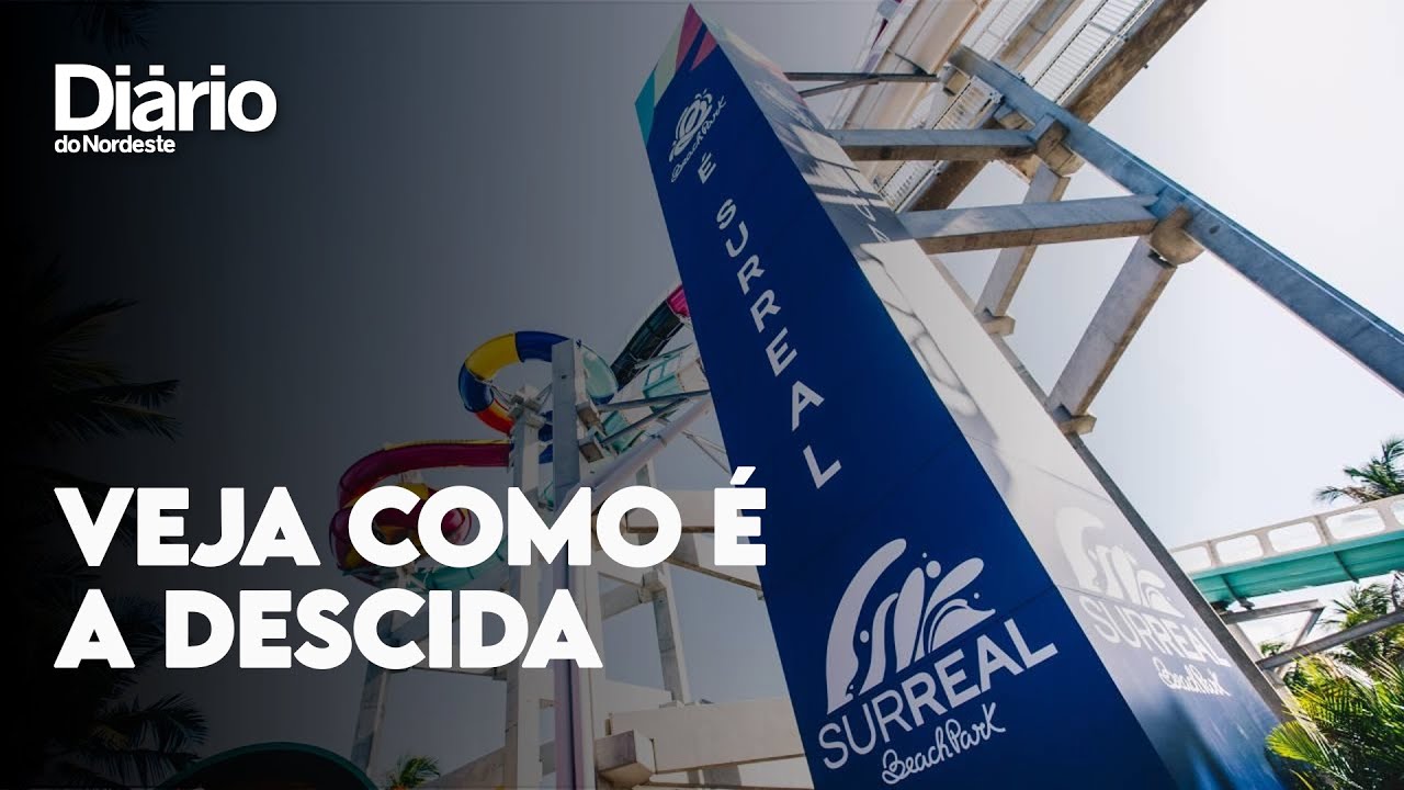 Beach Park inaugura montanha-russa aqu&aacute;tica Surreal