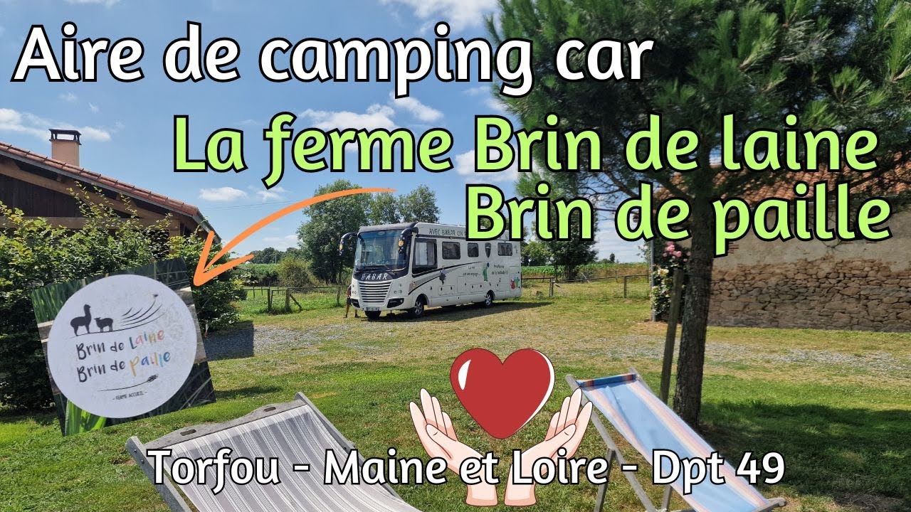 L'aire de camping car la 