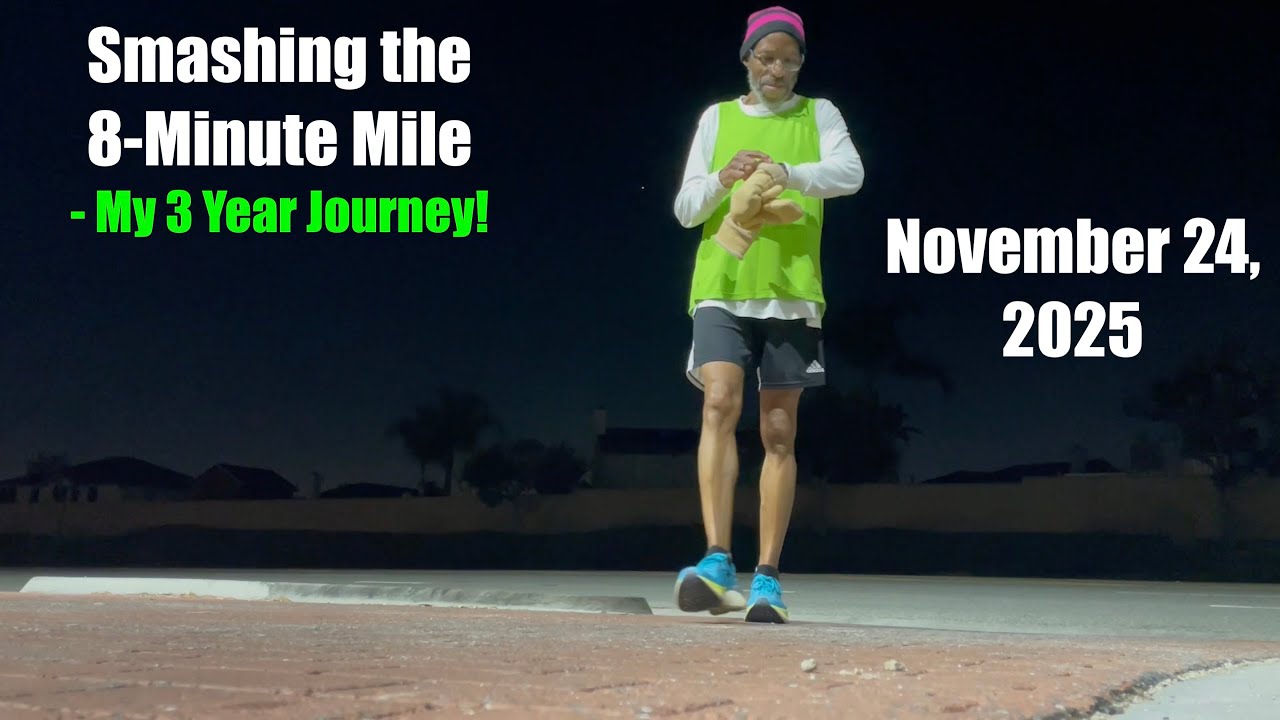 Smashing The 8-Minute Mile! (My 3-Year Journey)