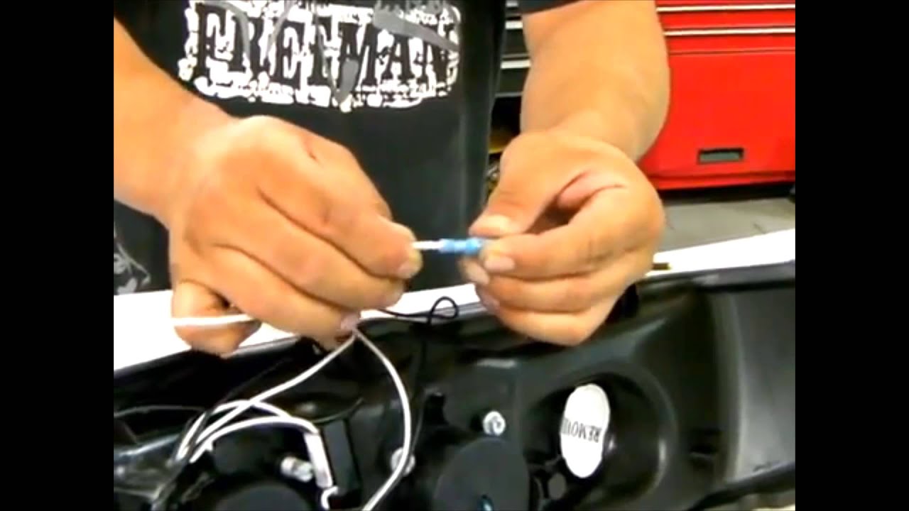 Annihilator Customs INC. SPECDTUNING Halo LED Projector Headlights
Wiring Installation
