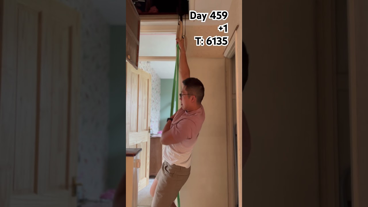 Day 459 band assisted 1 arm pull up