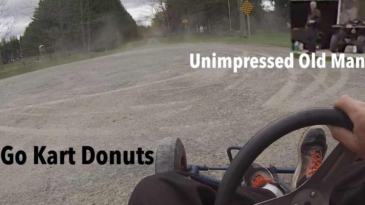 $50 Go Kart donuts and drifting