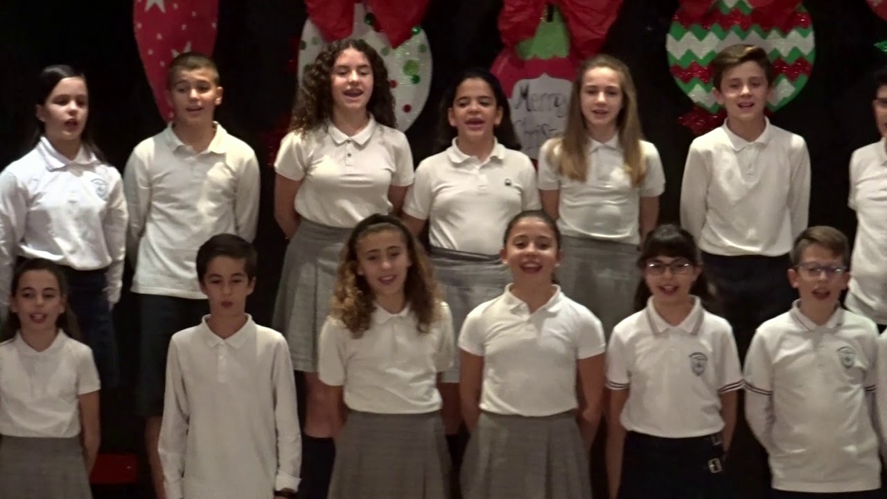 villancicos 2019. 6º Educación Primaria. Adoratrices Cartagena