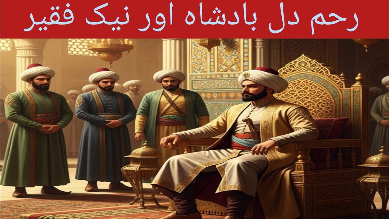 رحمدل بادشاہ اور نیک فقیر #islamicstoriesinurduandhindi #animation 