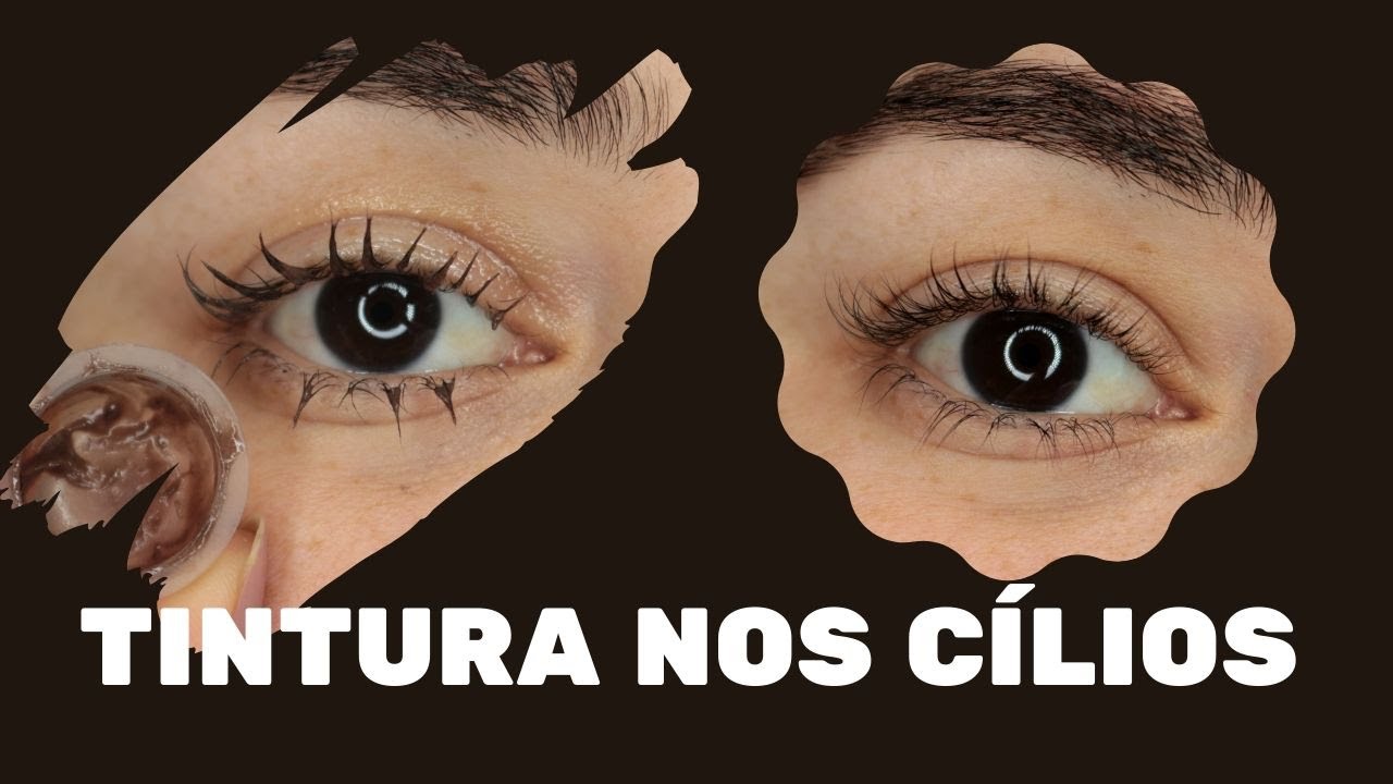 FIZ TINTURA NOS MEUS CÍLIOS -  DURA ATÉ 2 MESES