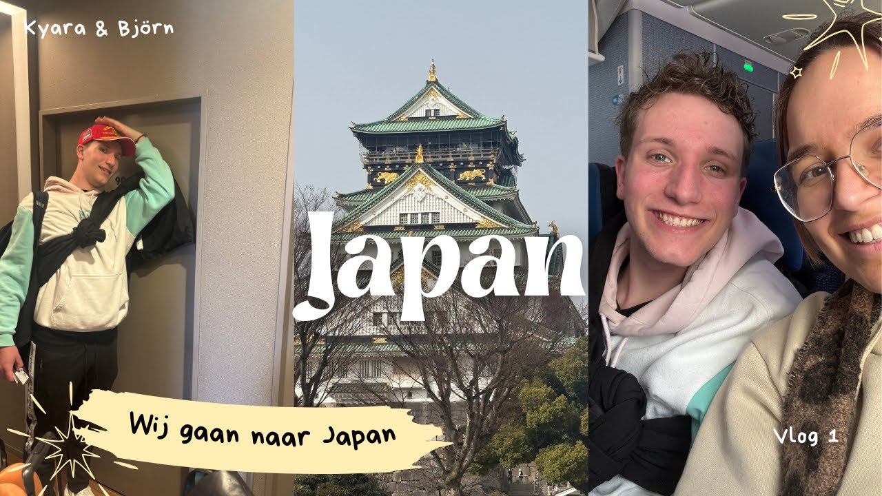 Op Reis naar Japan: Aankomst in Osaka & Eerste Indrukken!