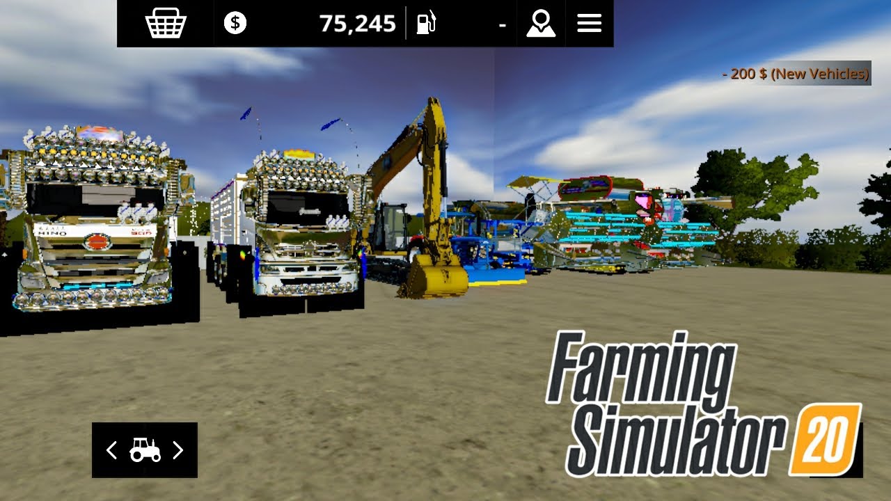 แจกแล้วว!!ฉลอง 2,000 ซับรถตามปกพื้นที่ 1.20 G ลิ้งในคอมเม้นท์💗 #farming #funny #fs20 