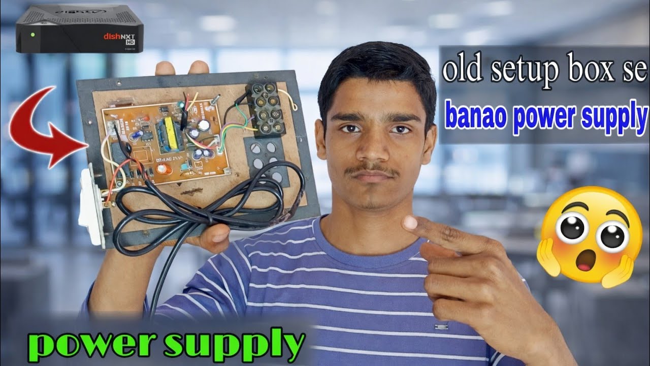 How to make power supply making at home ||