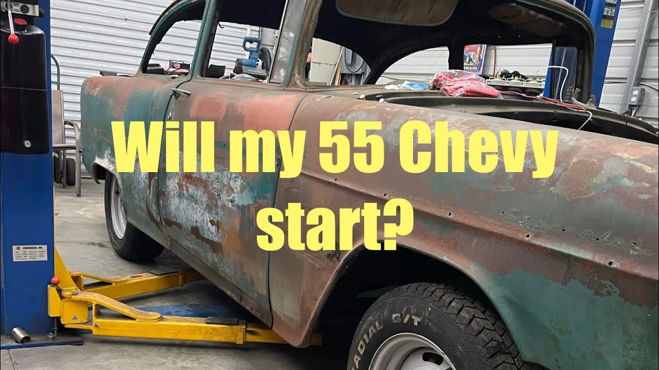My 1955 Chevy project hasn’t been started in almost 3 yrs. #1955chevy 