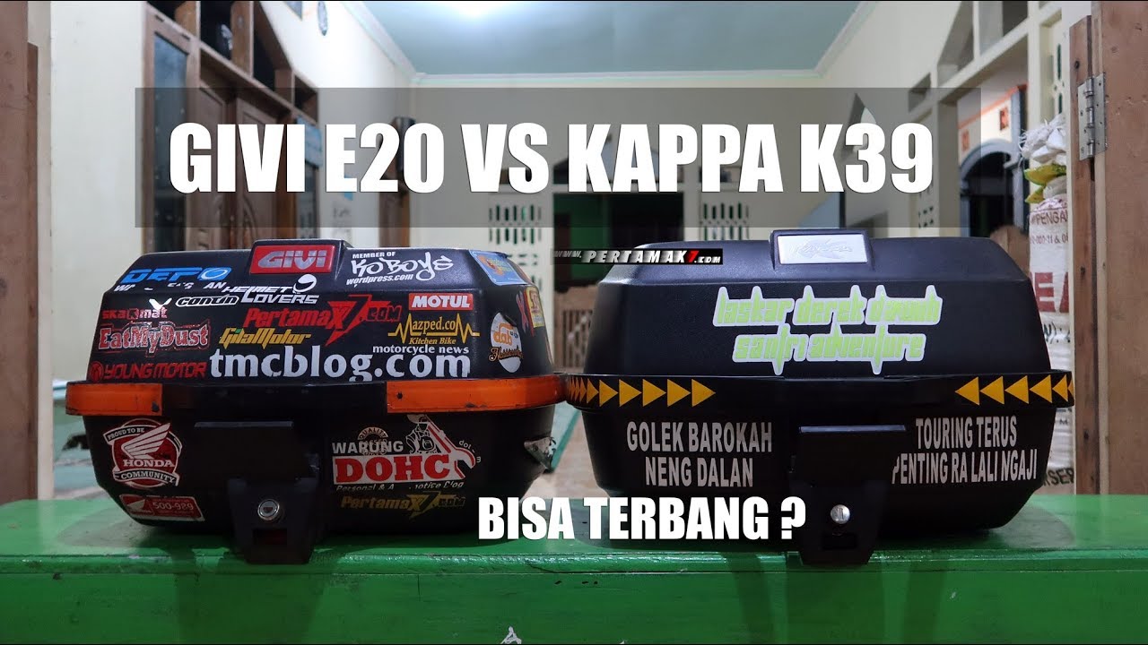 Review BOX Givi E20 dan Kappa K39 Kembar Siam By Pertamax7 Bisa Terbang? #box #kappa #givi #e20 #k39