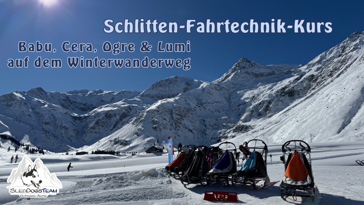 Training auf dem Winterwanderweg
