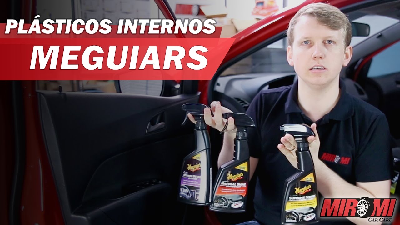 Meguiars - Quik Interior Detailer, Natural Shine e Supreme Shine
