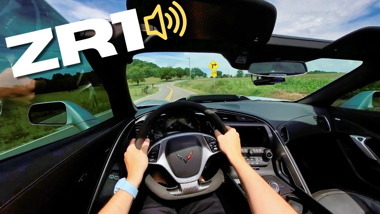 C7 Corvette ZR1 POV Drive | INSANE EXHAUST #corvette #zr1