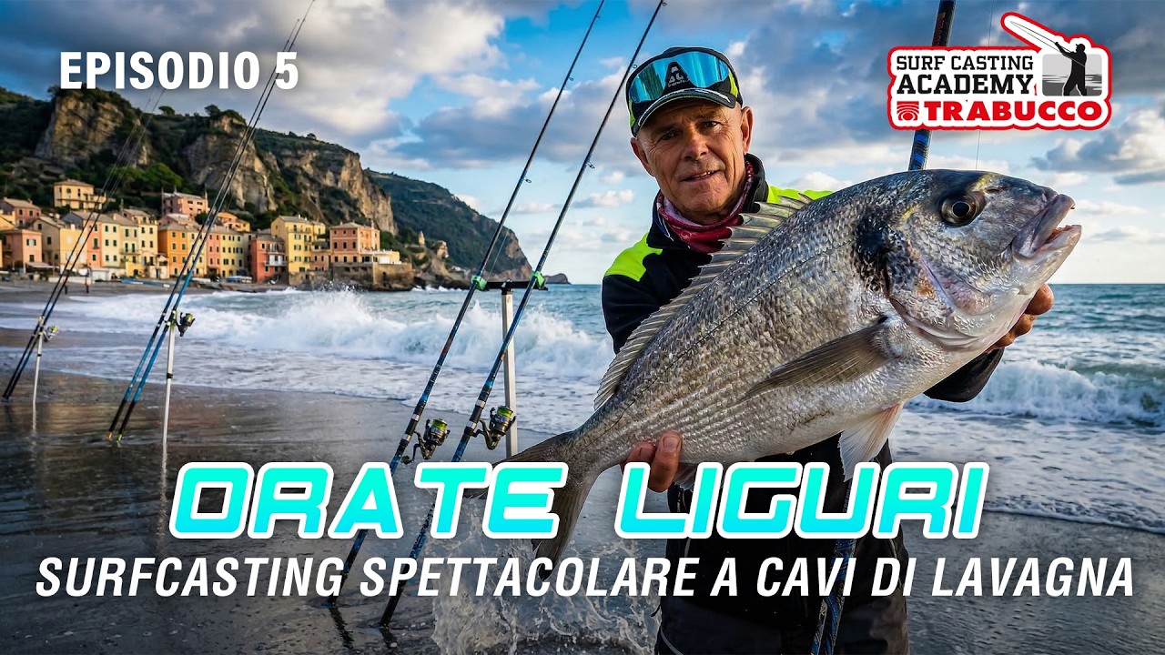 COME pescare le ORATE in LIGURIA | Surfcasting Academy S9E5
