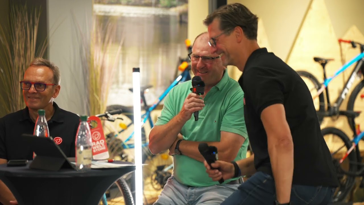 Radwelt.store Sportlertalk mit Jens Weißflog, Olaf Ludwig und Andreas Bielau