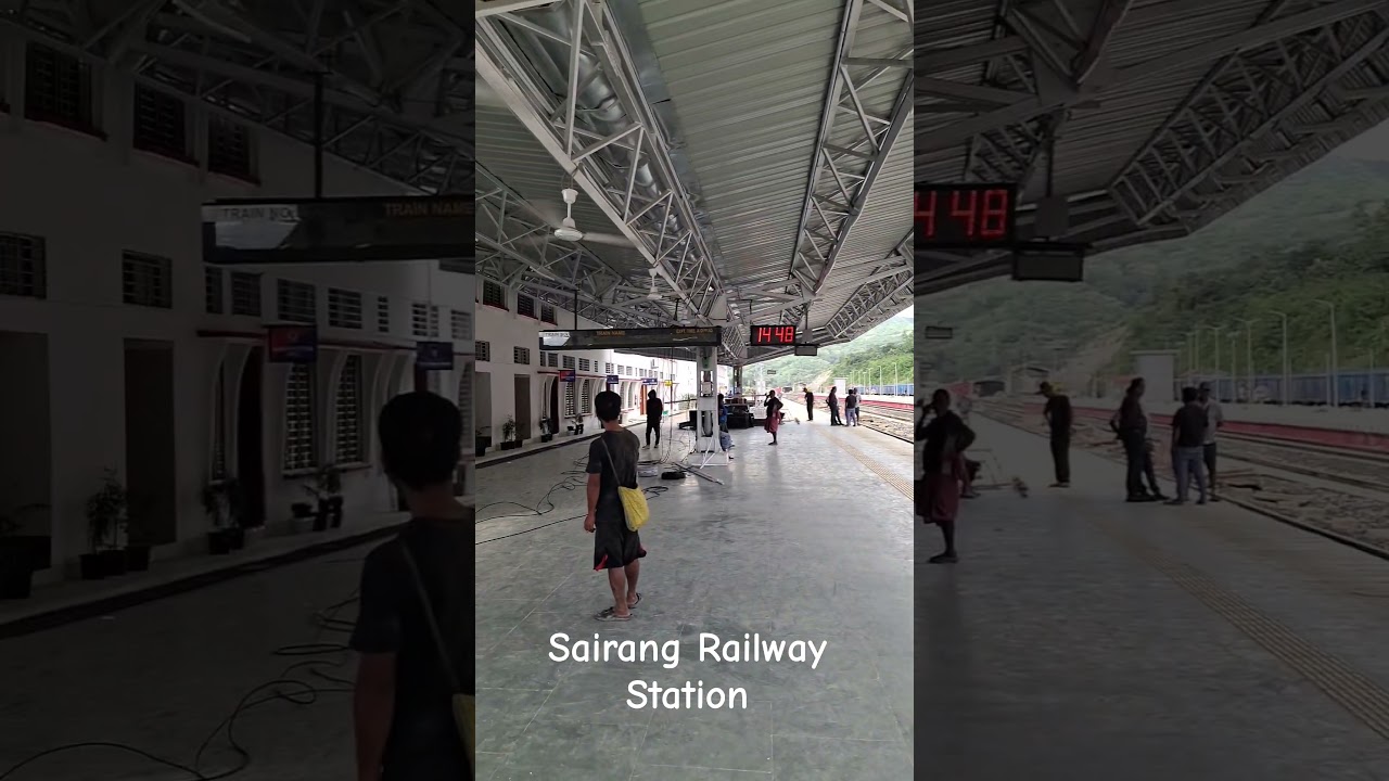 Sairang Railway Station || Aizawl || Mizoram  #aizawl #railway #easternrailways #ministryofrailways
