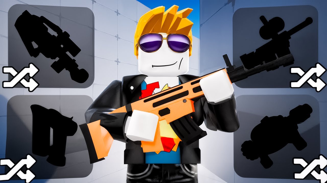 КAЖДЫЙ РАУНД - РАНДОМНОЕ ОРУЖИЕ | ROBLOX RIVALS