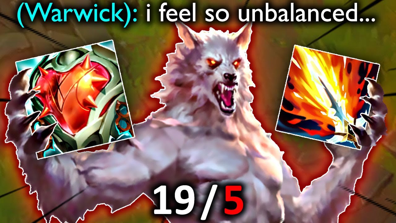BEST WARWICK BUILD IN SEASON 13 (TANK & ONESHOTS)